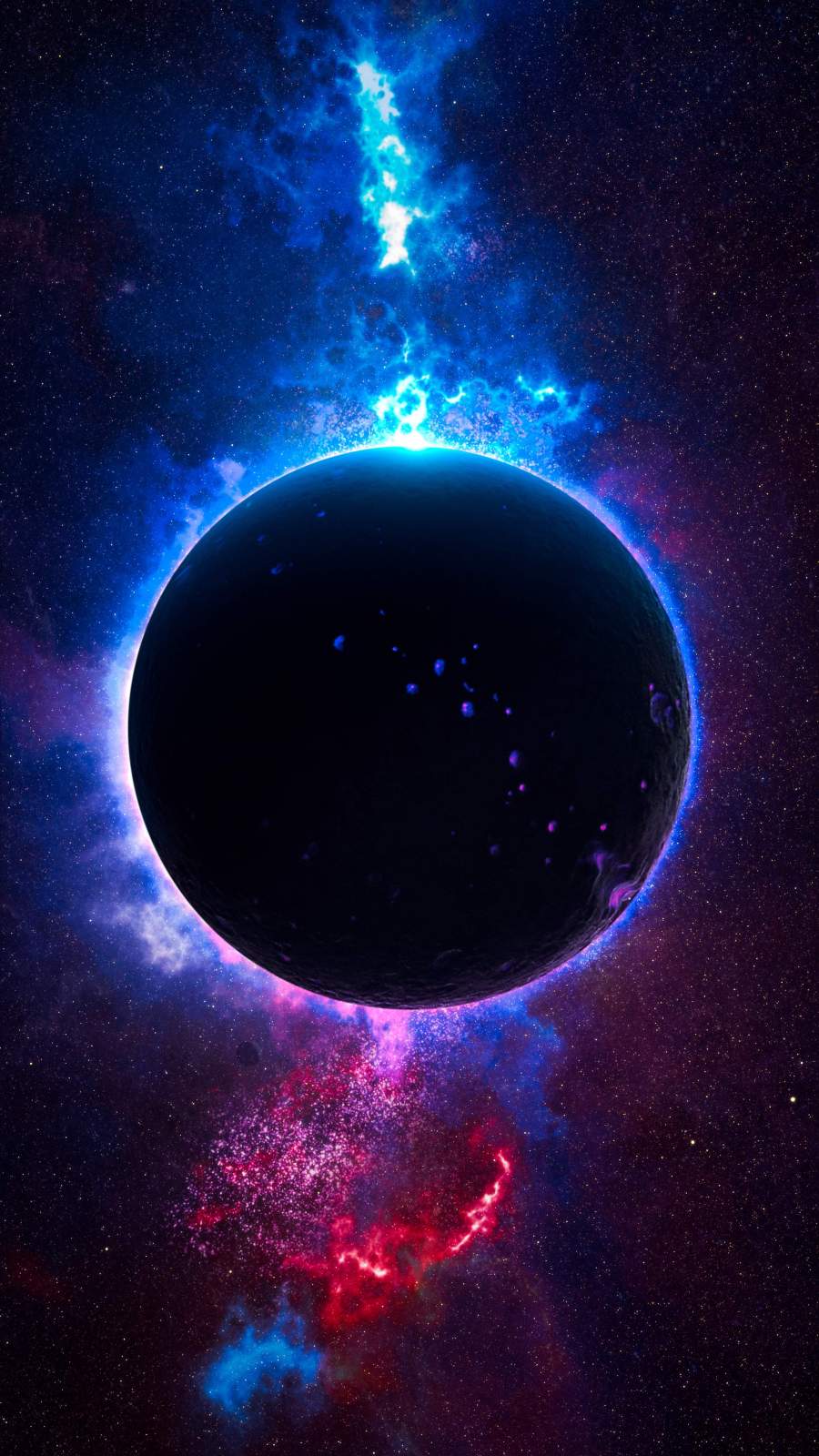 Black Hole Phone Wallpaper