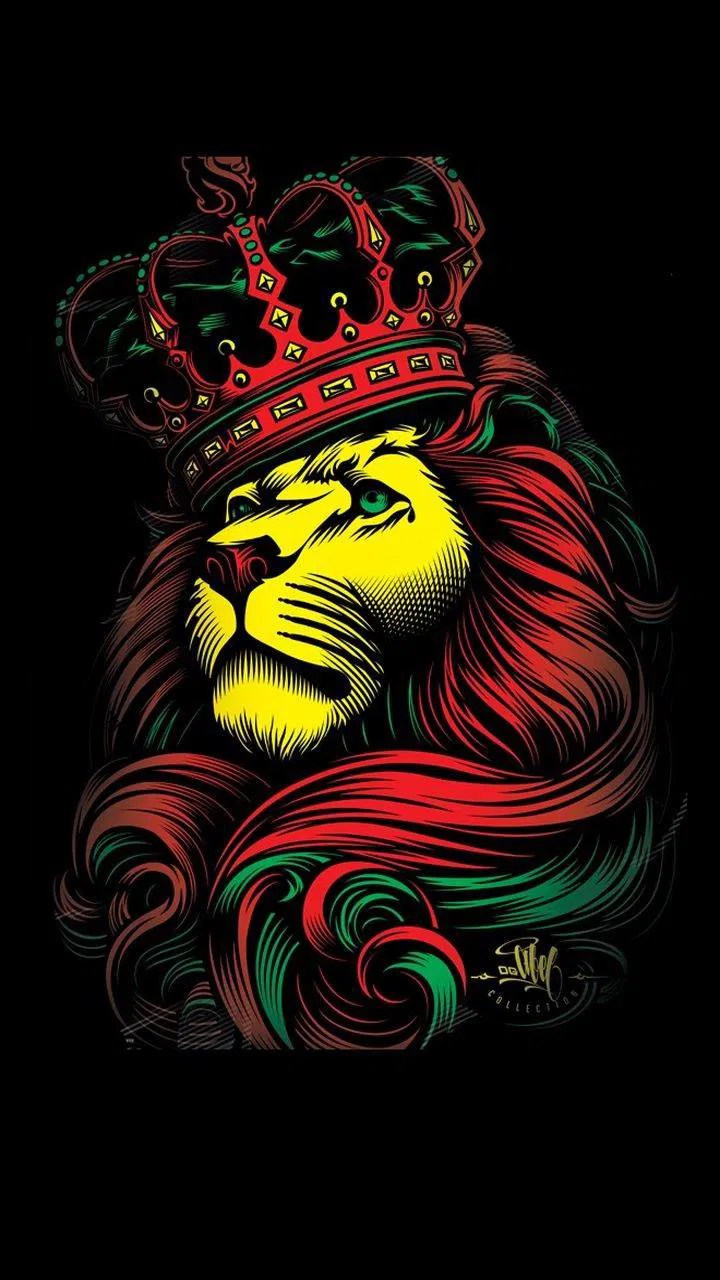 Lion With Crown Wallpaper