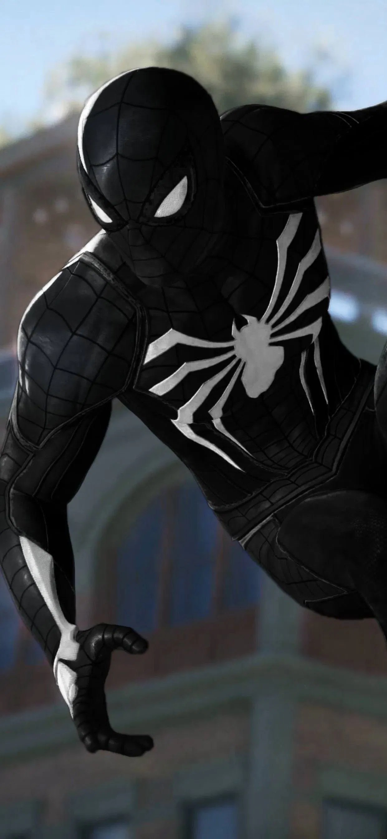 Spiderman Black Suit Wallpaper