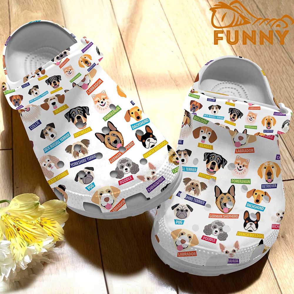 Customized Dogs Collection Pattern Crocs Classic Clog Step into style
