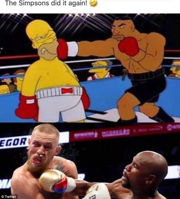 The funniest memes and reactions to Mayweather v. McGregor 18 Pics