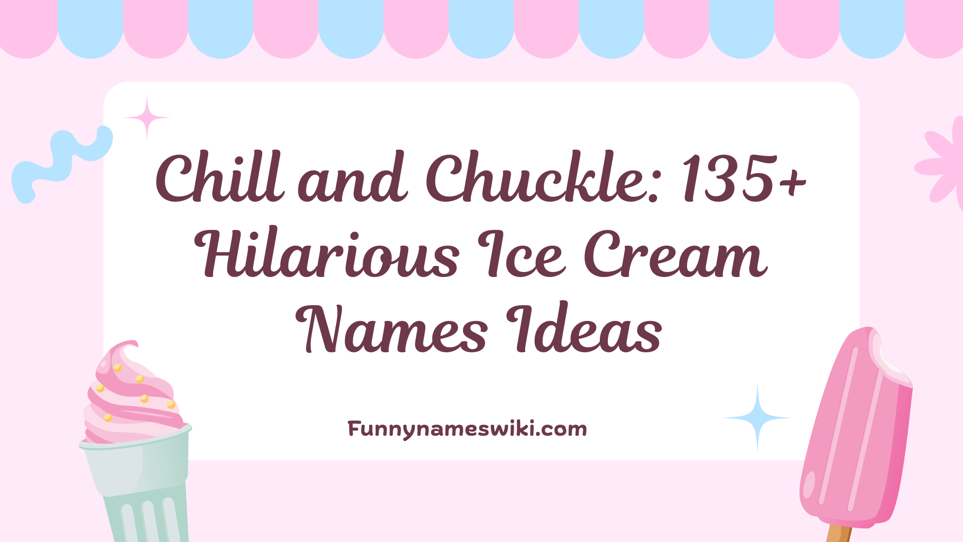 Chill and Chuckle 135+ Hilarious Ice Cream Names Ideas Funny Names Wiki