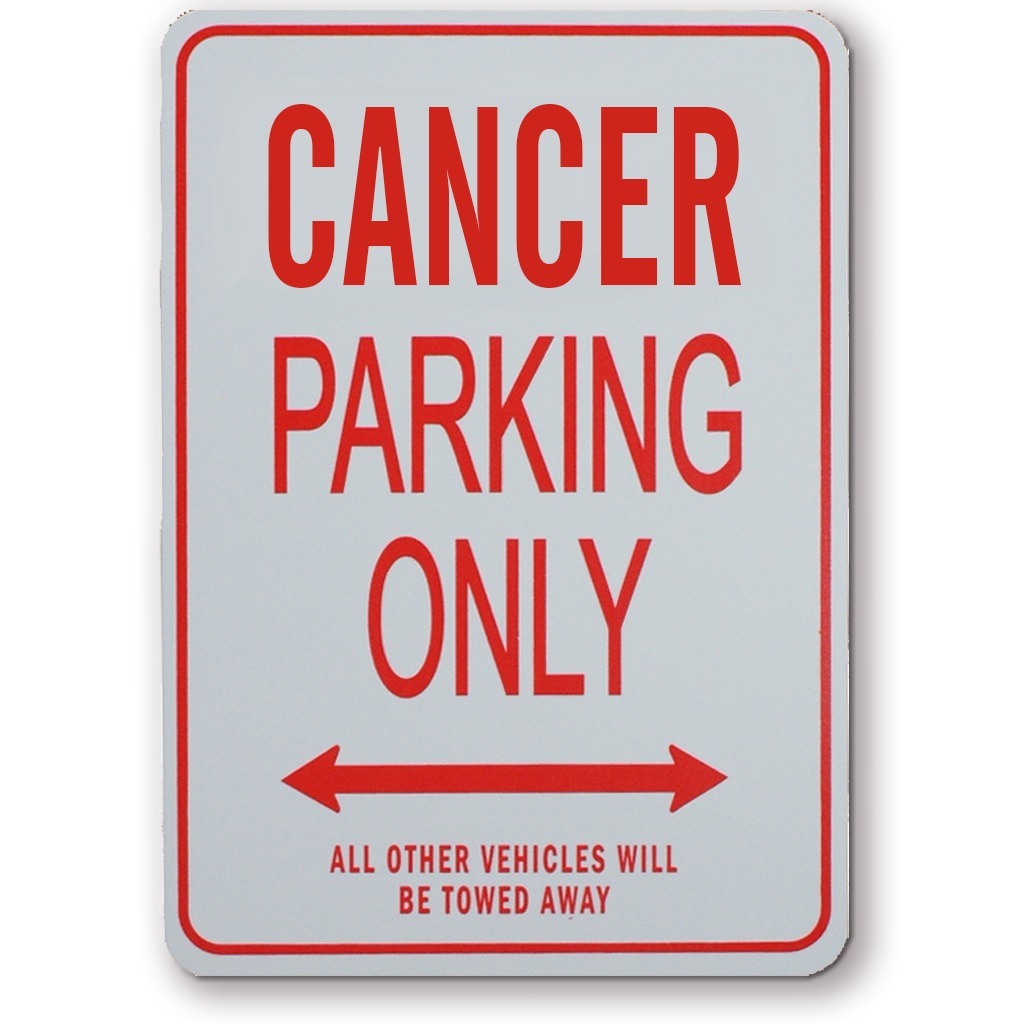 Zodiac Sign of CANCER from Our Collection of Miniature Fun Parking Sign