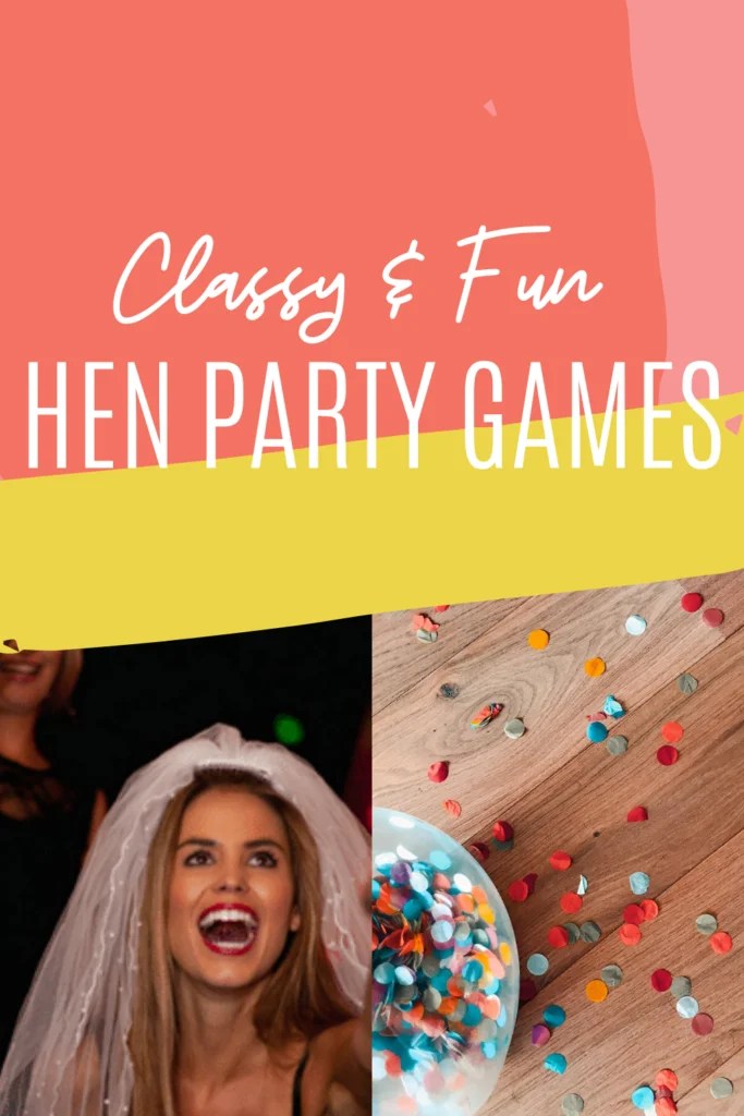 Classy & Fun Hen Party Games Fun Party Pop
