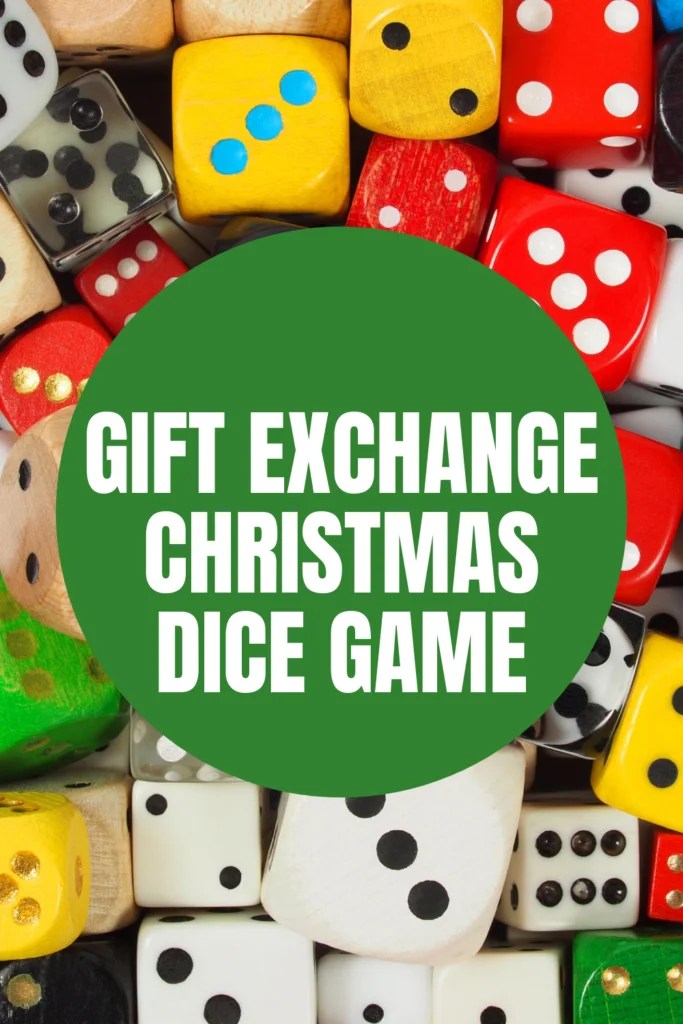 Gift Exchange Christmas Dice Game Fun Party Pop