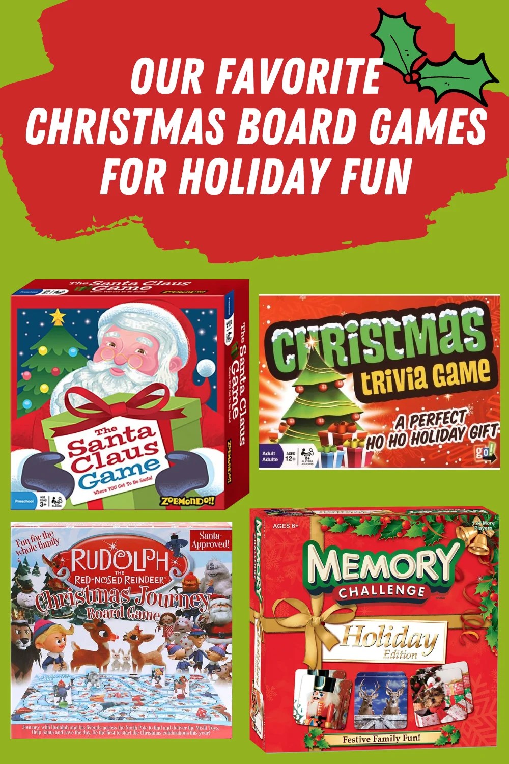 Our Favorite Christmas Board Games for Holiday Fun Fun Party Pop