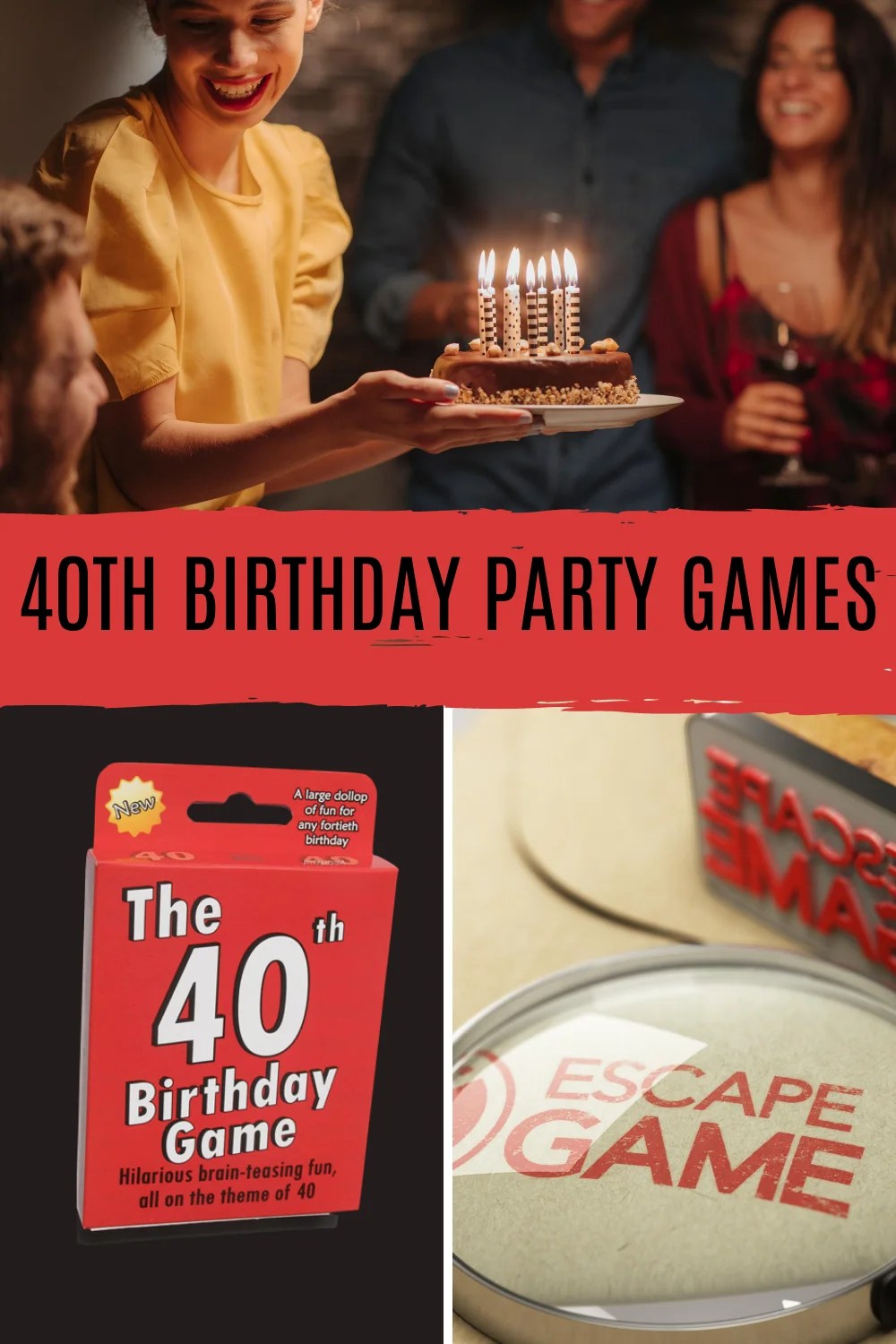 Best 40th Birthday Party Games Fun Party Pop