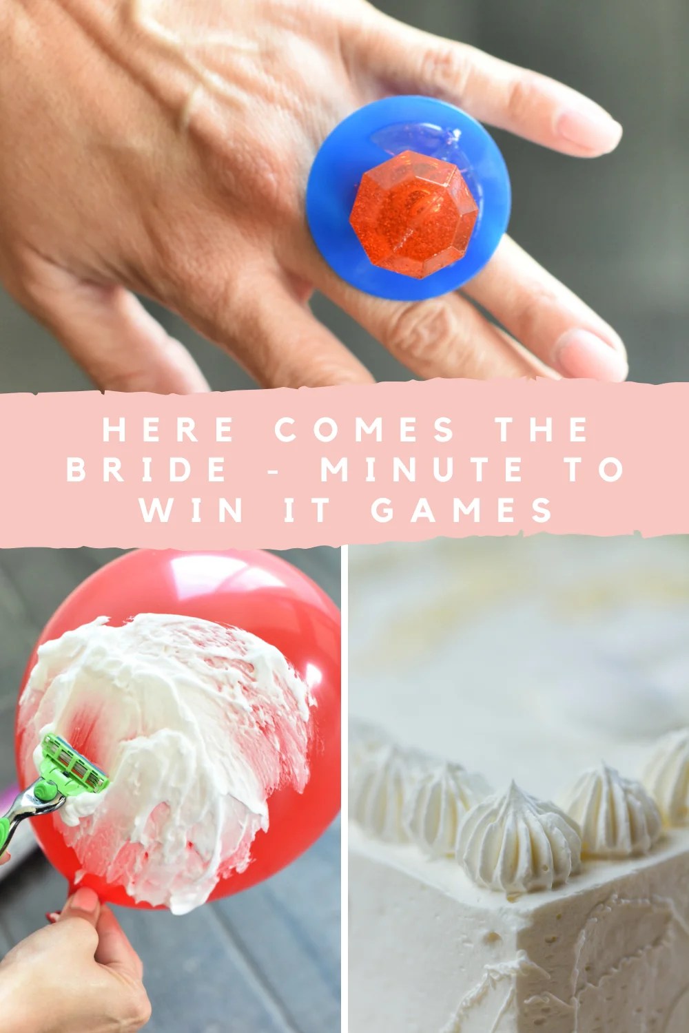 Minute to Win It Bridal Shower Games Fun Party Pop
