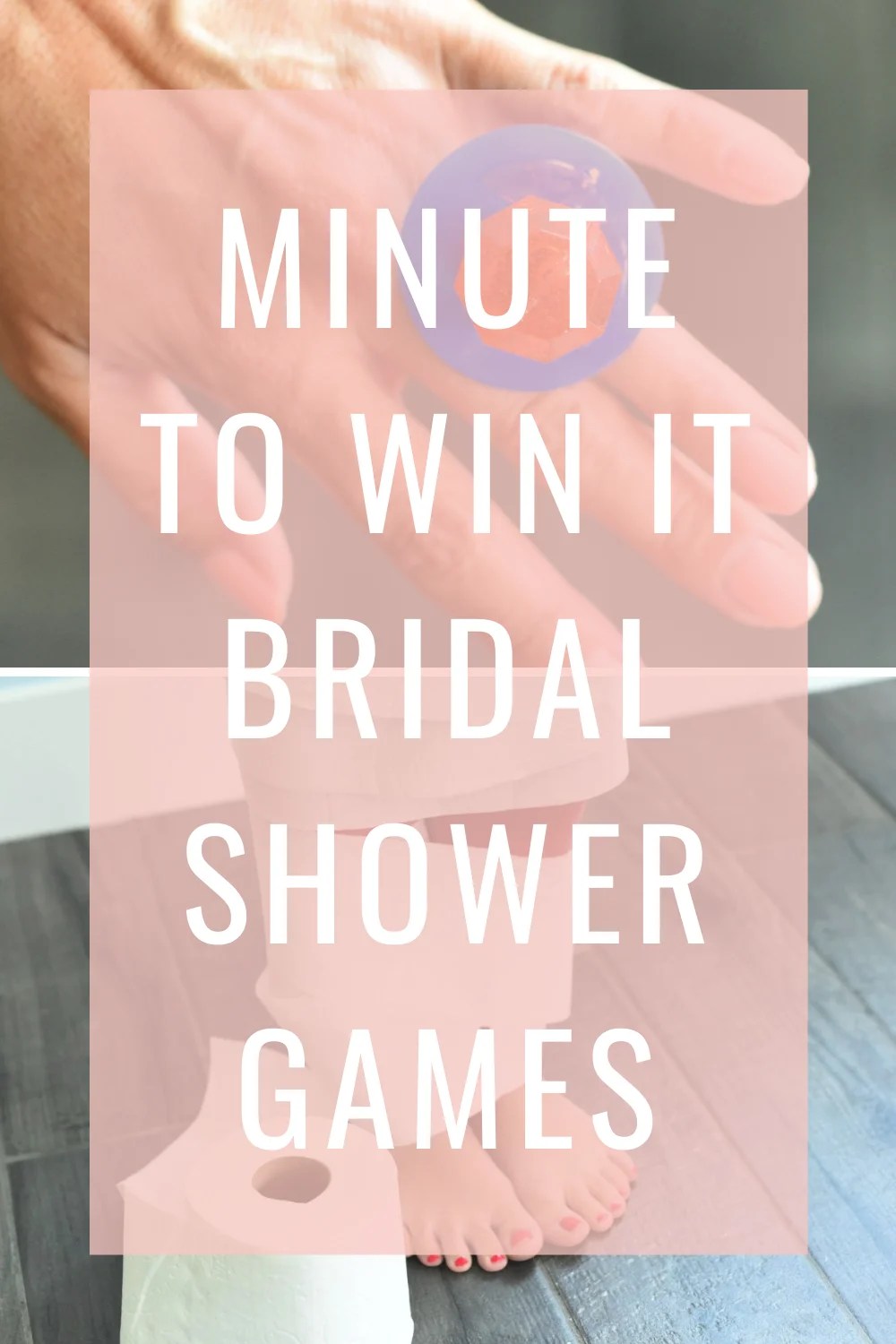 Minute to Win It Bridal Shower Games Fun Party Pop