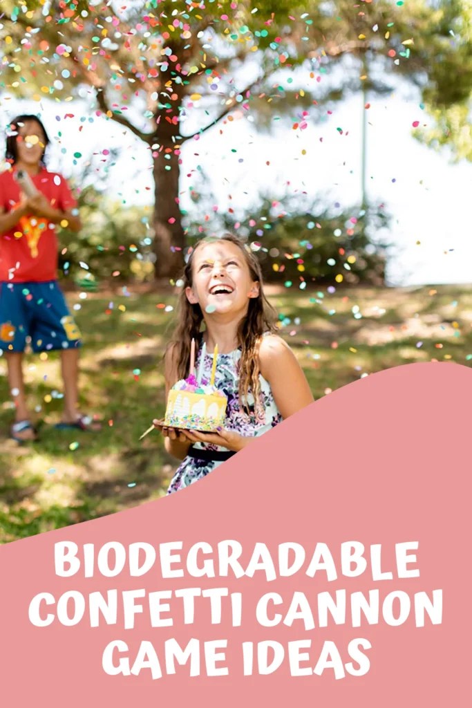 Biodegradable Confetti Cannon Game Ideas Celebrate Each Win! Fun