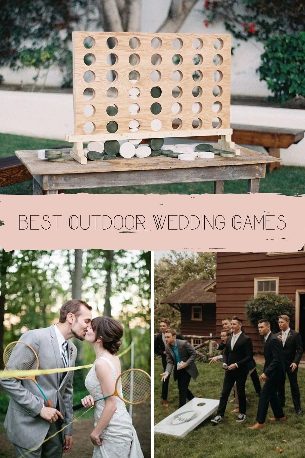Wedding Lawn Games + How to Incorporate Them Fun Party Pop