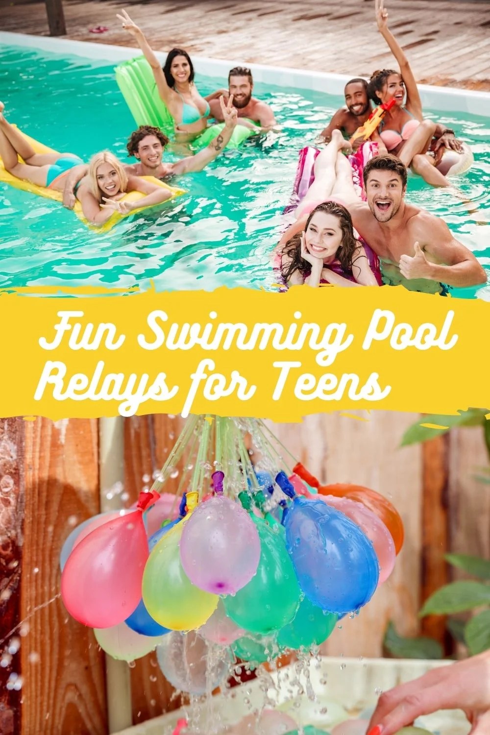 Totally Fun Pool Games for Teens + Tweens Fun Party Pop