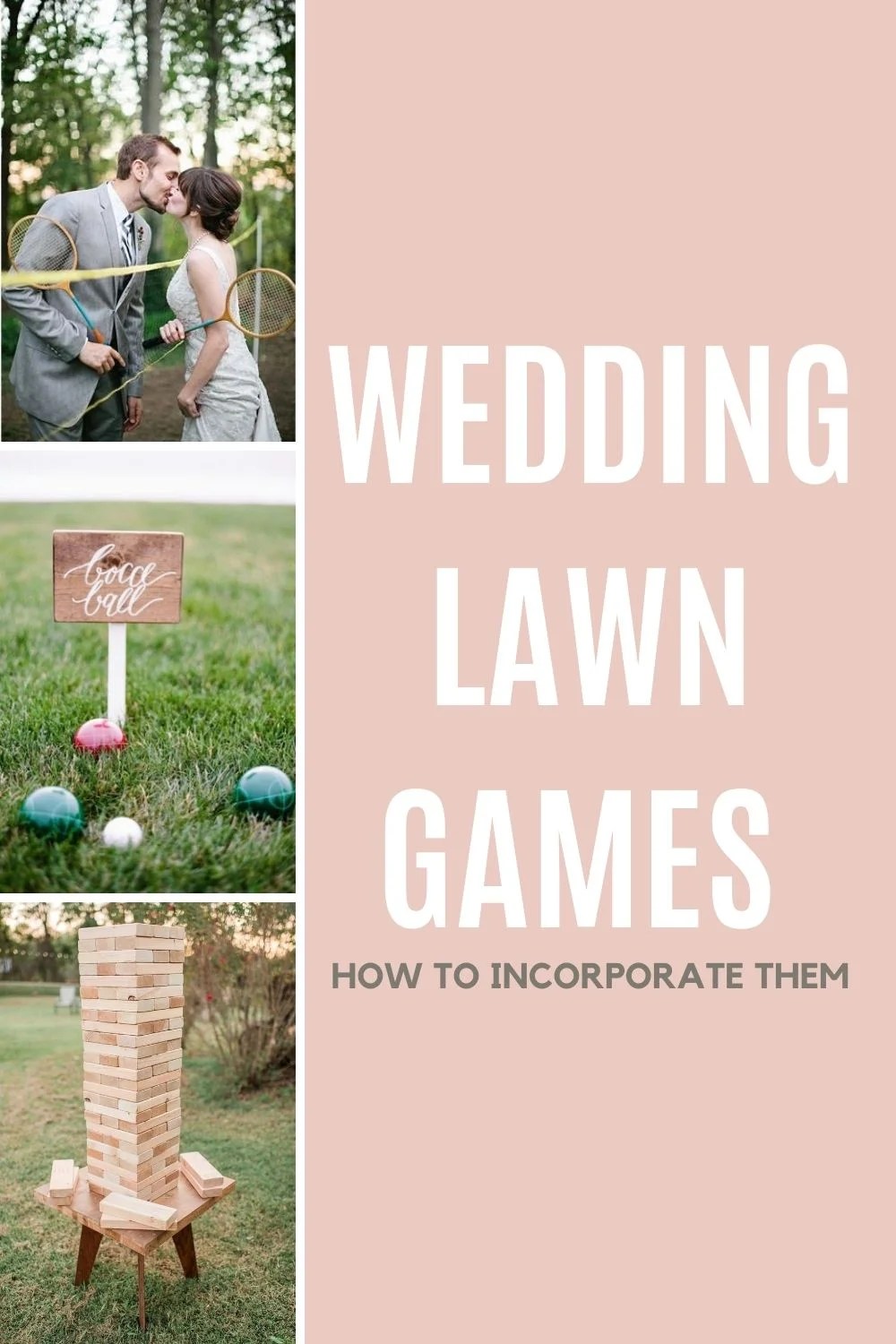 Wedding Lawn Games + How to Incorporate Them Fun Party Pop