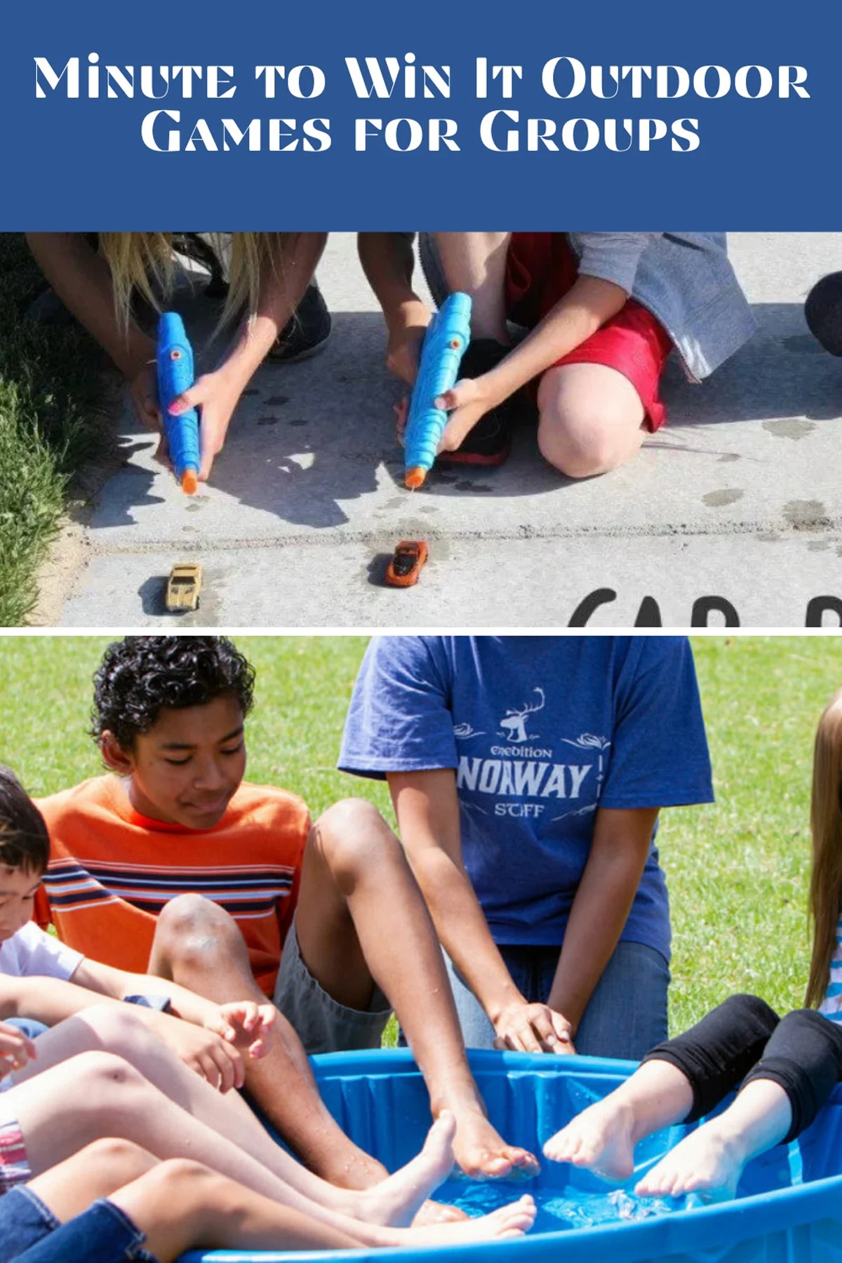 HOT Outdoor Minute to Win It Games for Summer Fun Party Pop