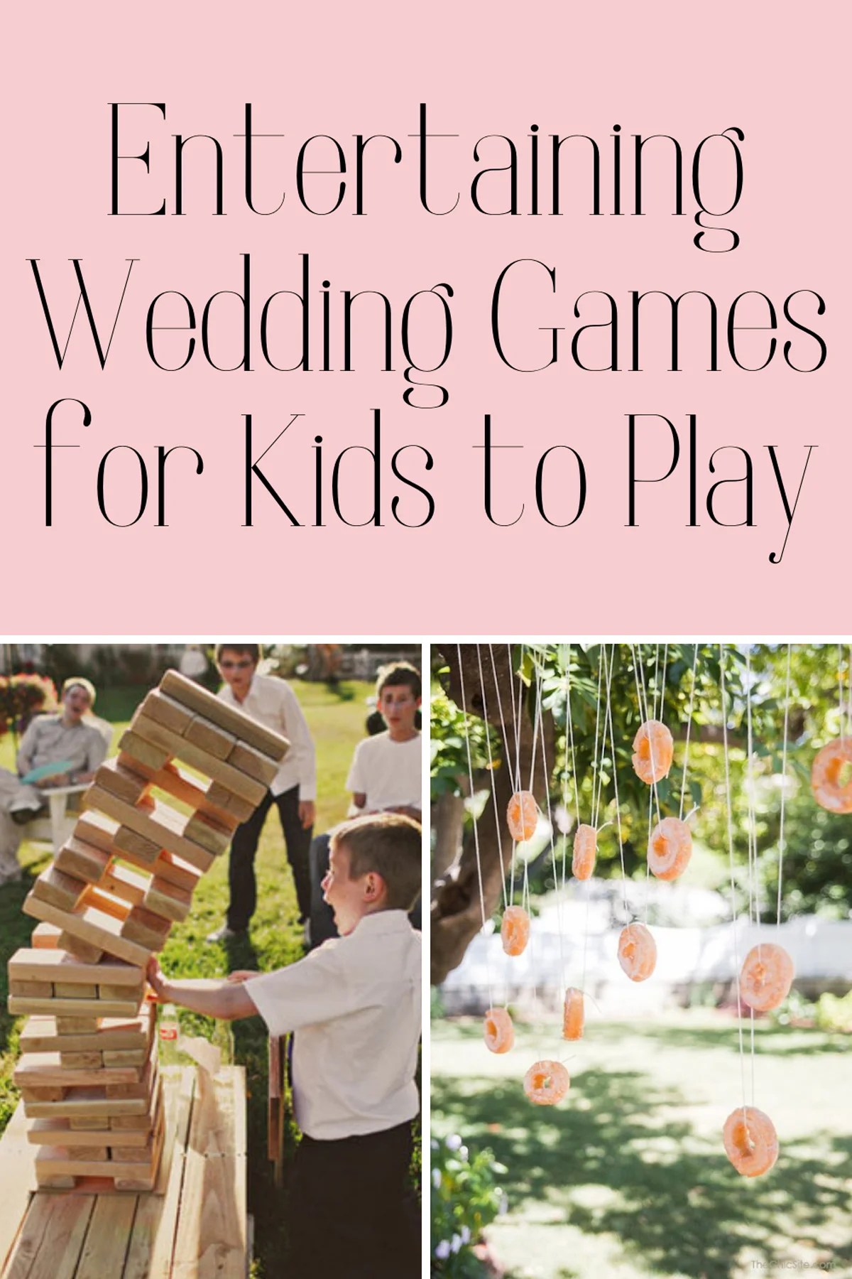 Entertaining Wedding Games for Kids to Play Fun Party Pop