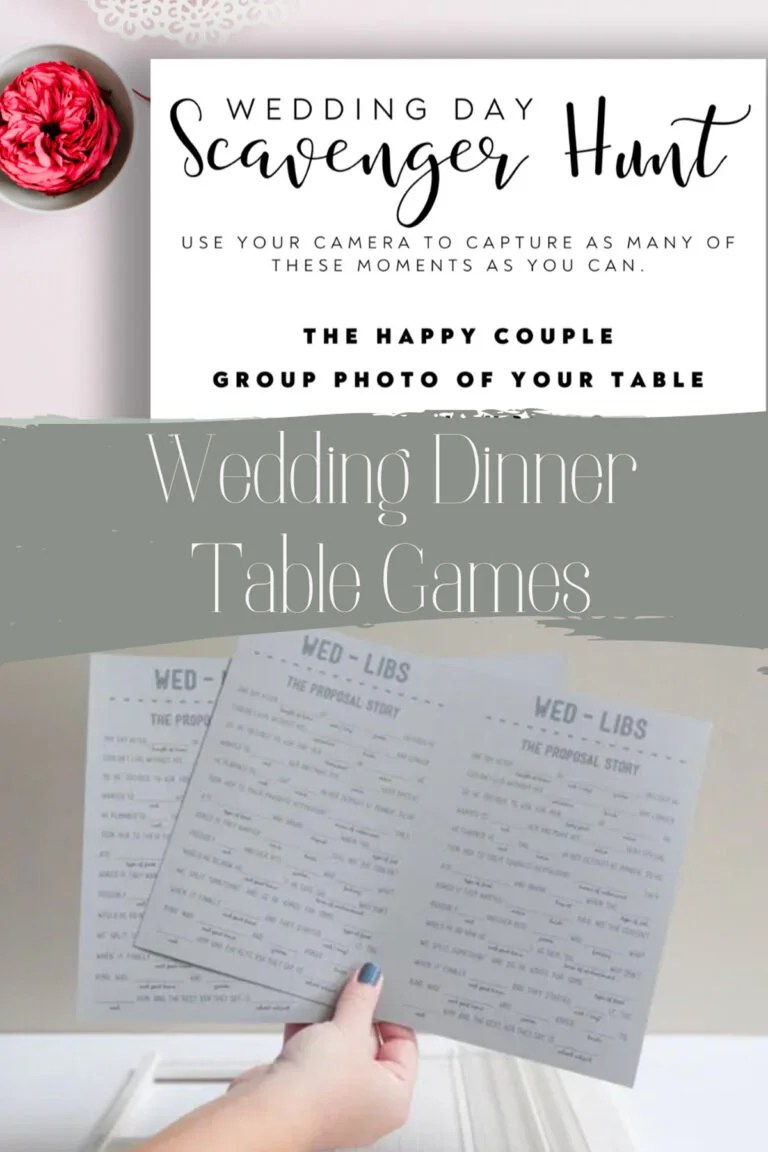 47 Wedding Table Games That Guests Will Love Fun Party Pop