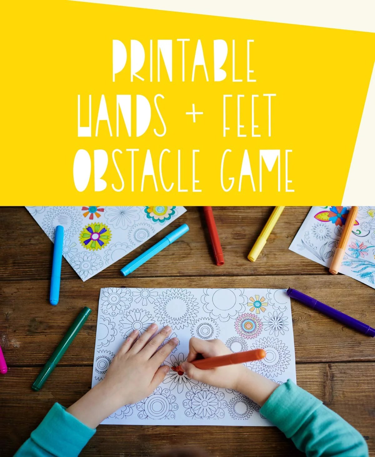 11 Hands and Feet Game Printable Ideas Fun Party Pop