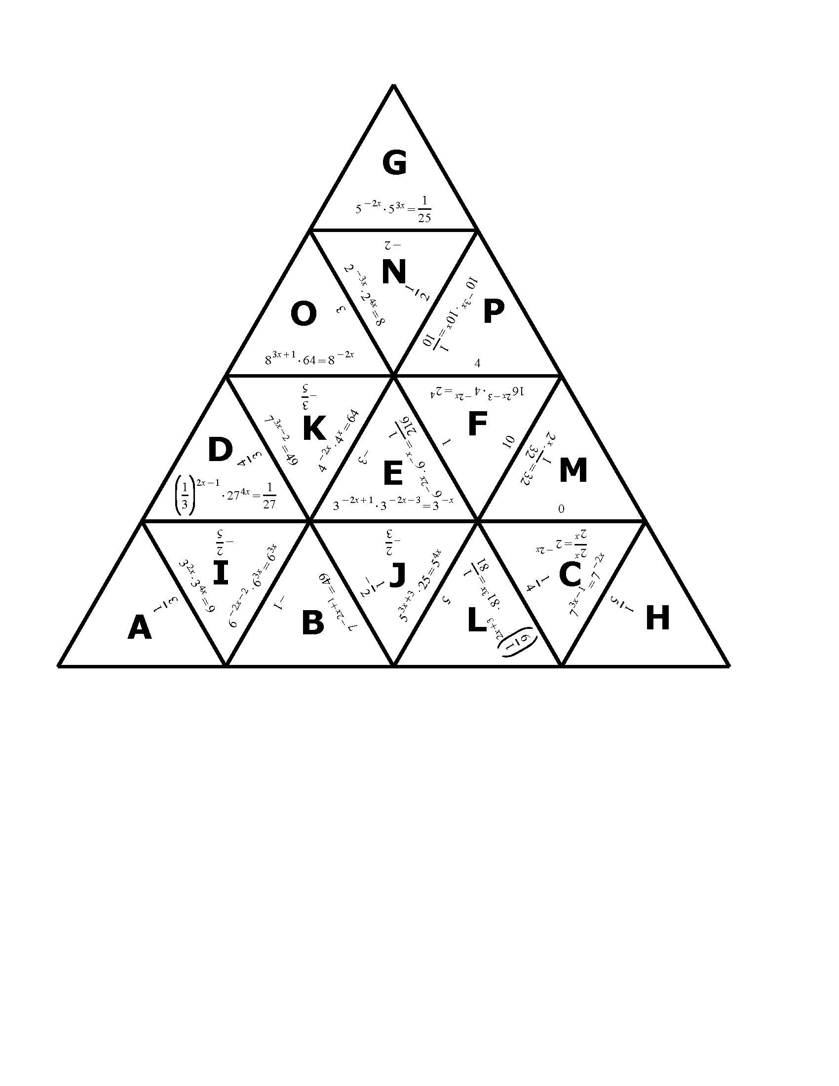 exponential equations solution | Funrithmetic