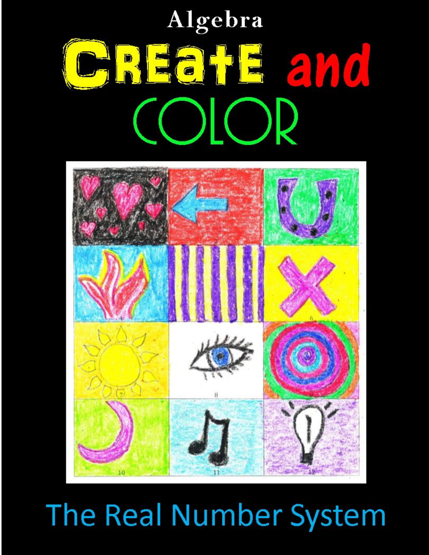 the real number system create and color1 Funrithmetic