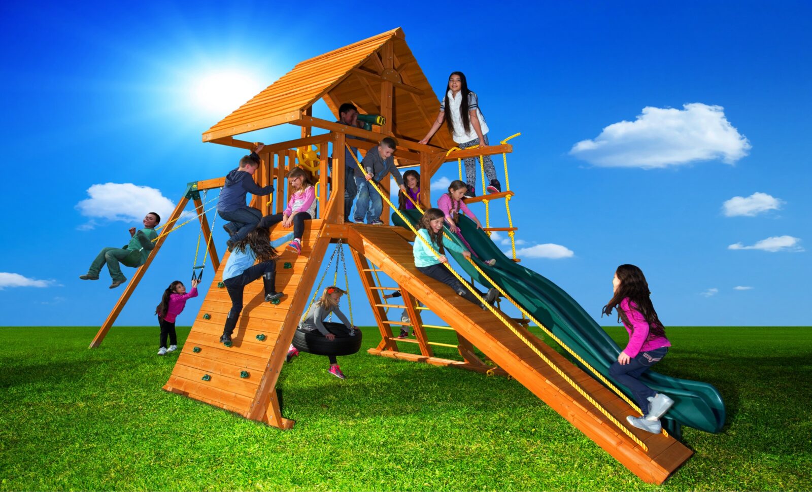 Backyard Playground Equipment & Swing Sets Toronto Funscapes