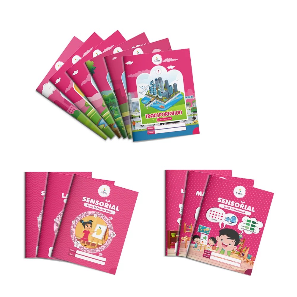 Kreedo Nursery Books Set Of 15 Books funschooling.in