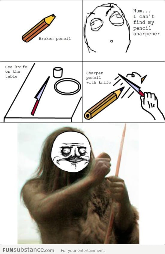 When You Can't Find the Pencil Sharpener FunSubstance