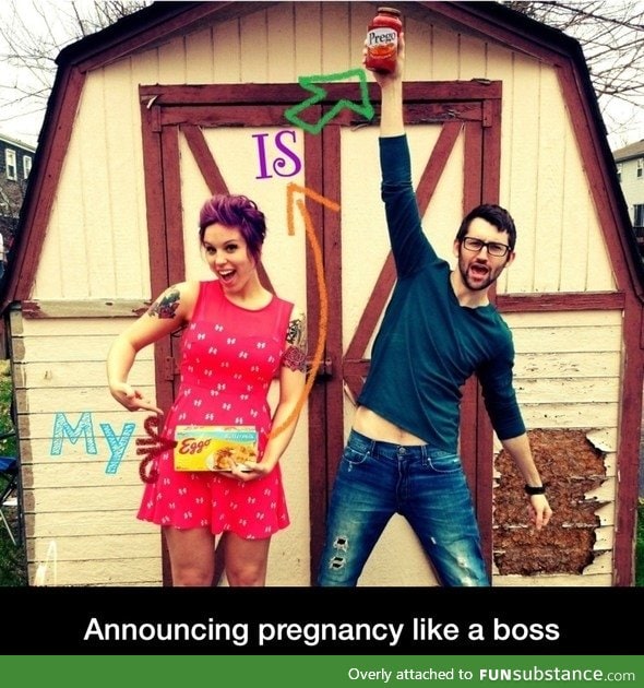 Announcing pregnancy FunSubstance