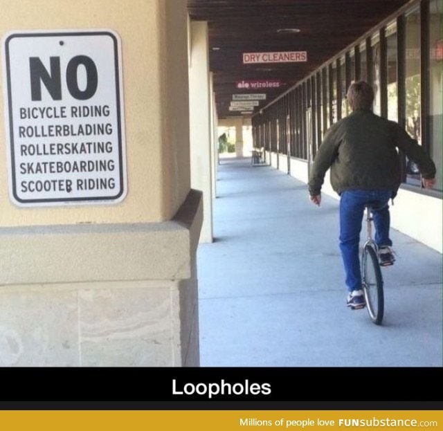 Unicycles are trolls FunSubstance