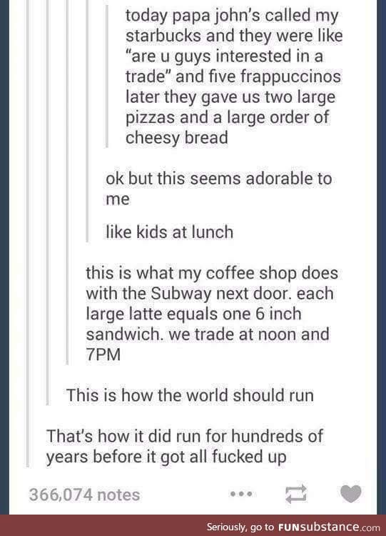 The Best Trade Deal in the History of Trade Deals FunSubstance