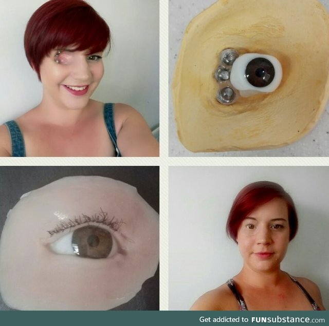 Prosthetic eye FunSubstance
