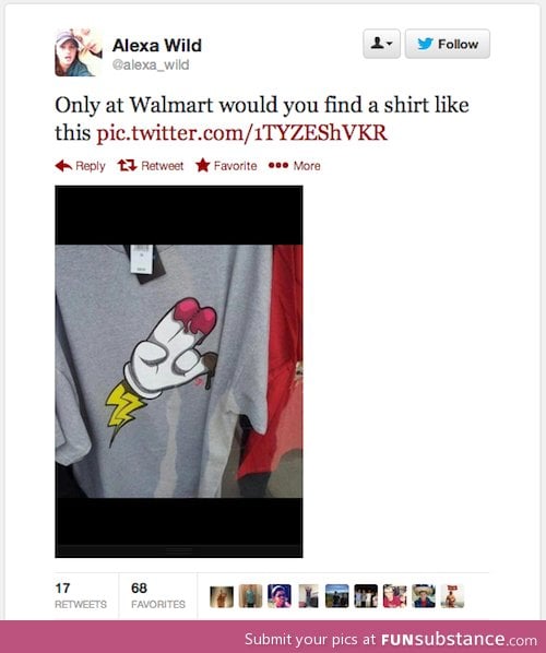 Walmart shirt FunSubstance