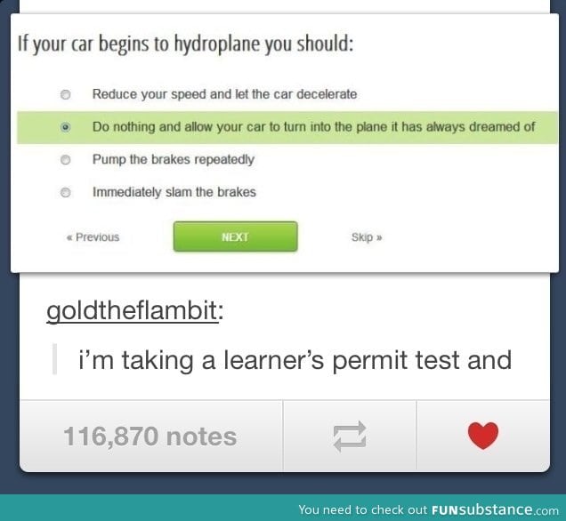 What Does The Written Permit Test Look Like