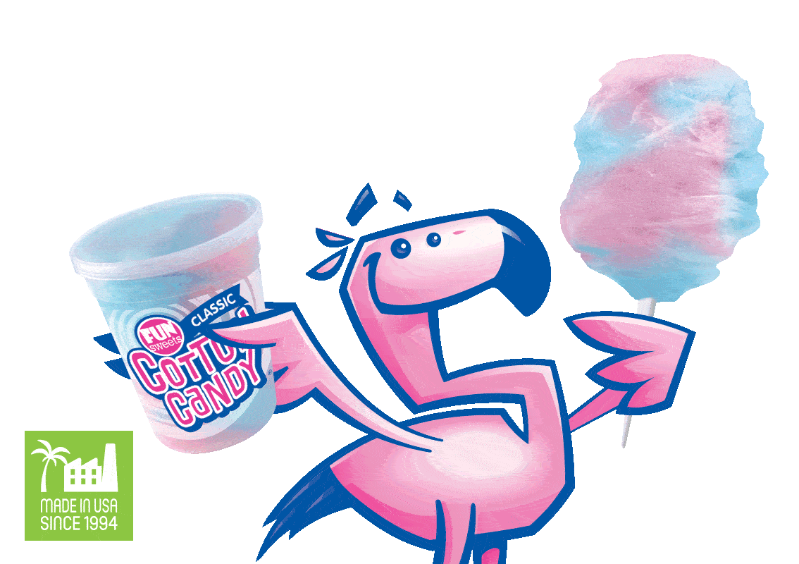 Fun Sweets Cotton Candy Smiles Guaranteed