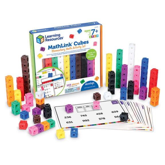 Mathlink Cube Math Activity Set Funtastic Learning Toys