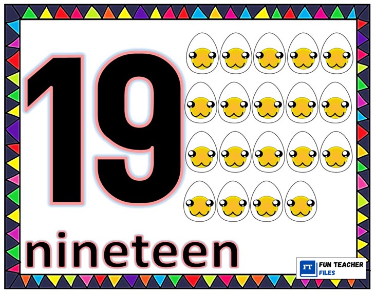 Number Flashcards 120 Fun Teacher Files