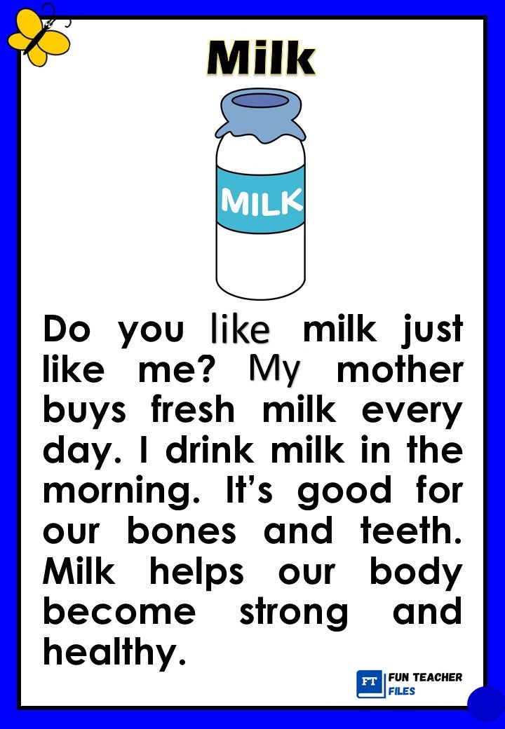 Short Reading Passages for Kids - Fun Teacher Files