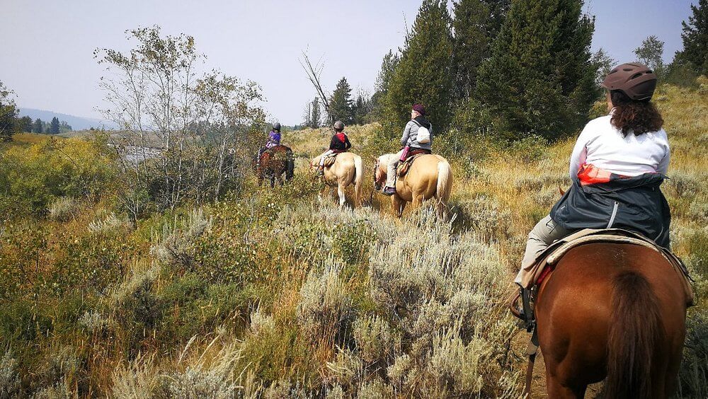 Heart Six Ranch Horseback Rides Activities in Jackson Hole
