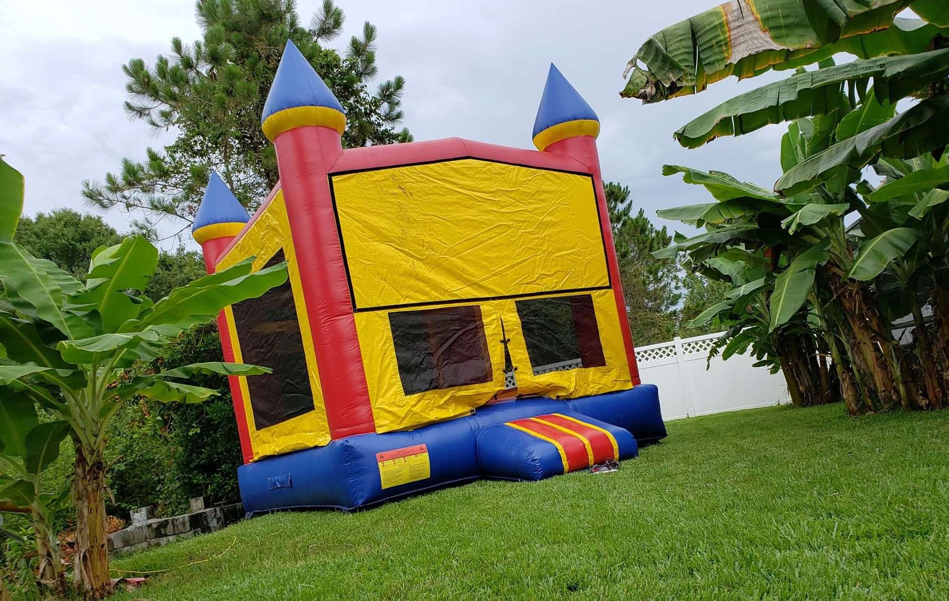 Rainbow Bouncer 15x15 Funtime Bounce Houses