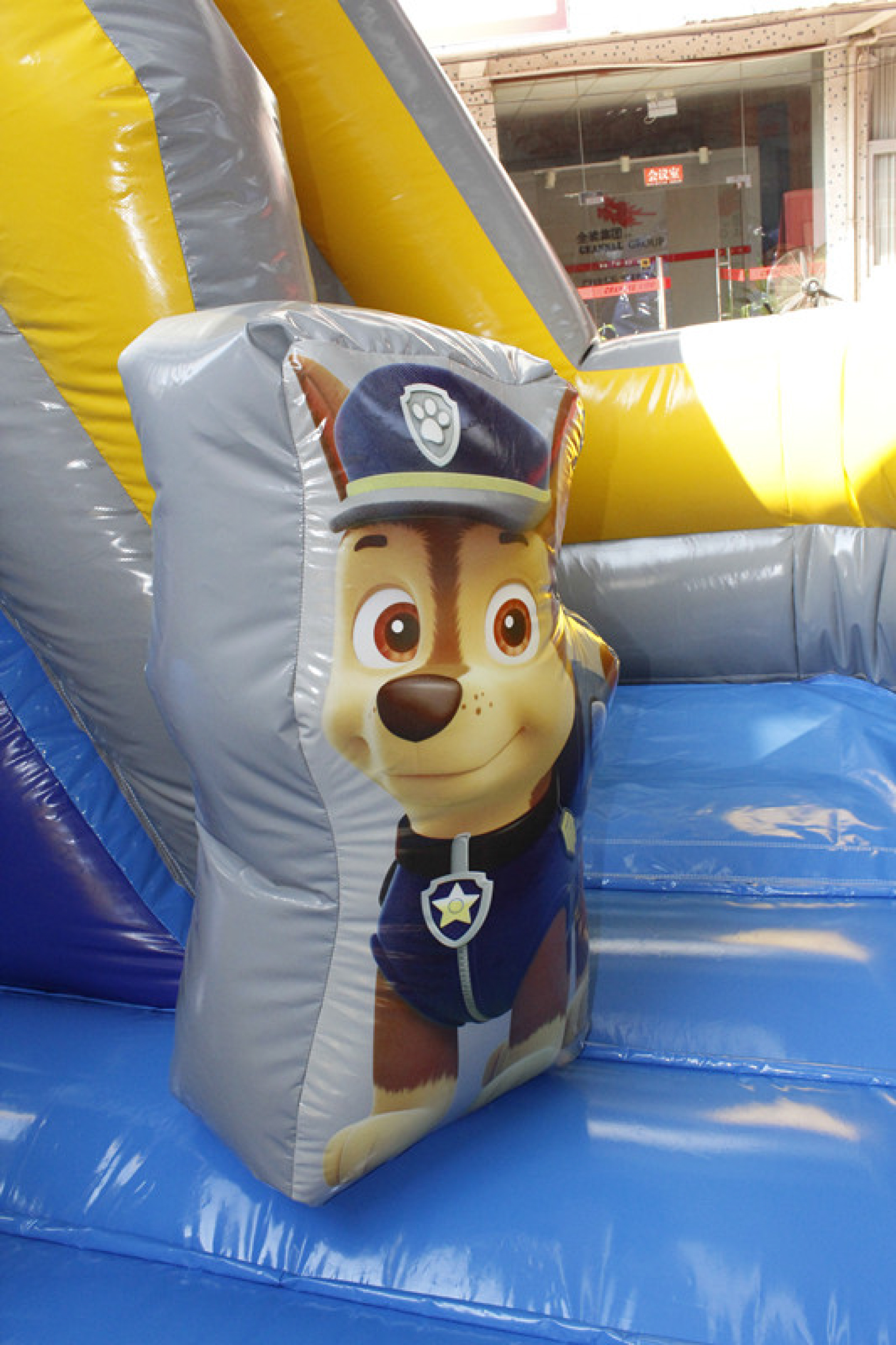 Paw Patrol Obstacle Course & Slide Combo Inflatable Rental Funtime
