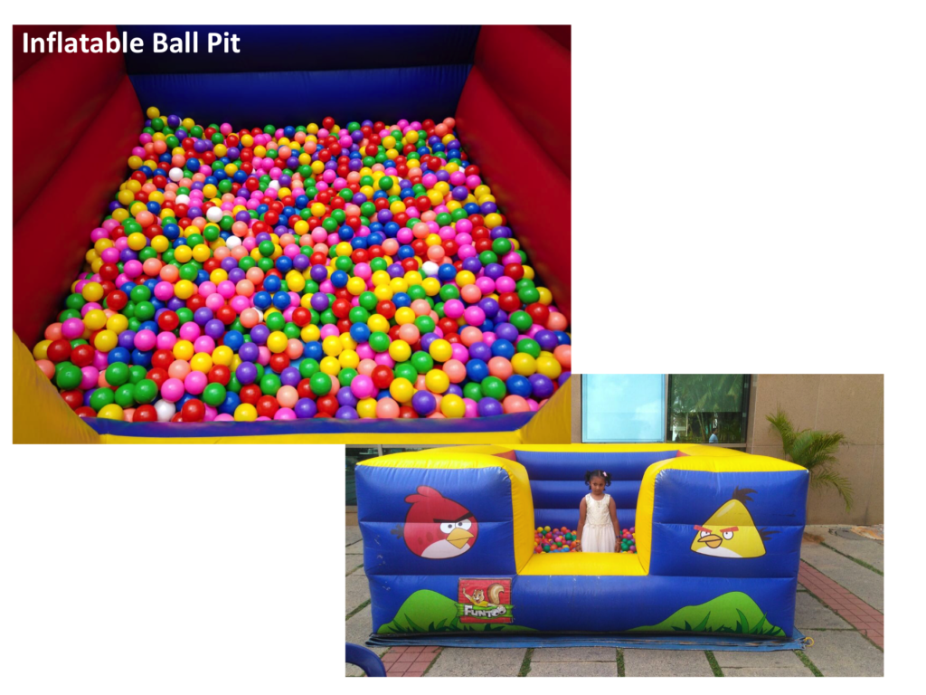 Inflatable ball pit · Funtoogames