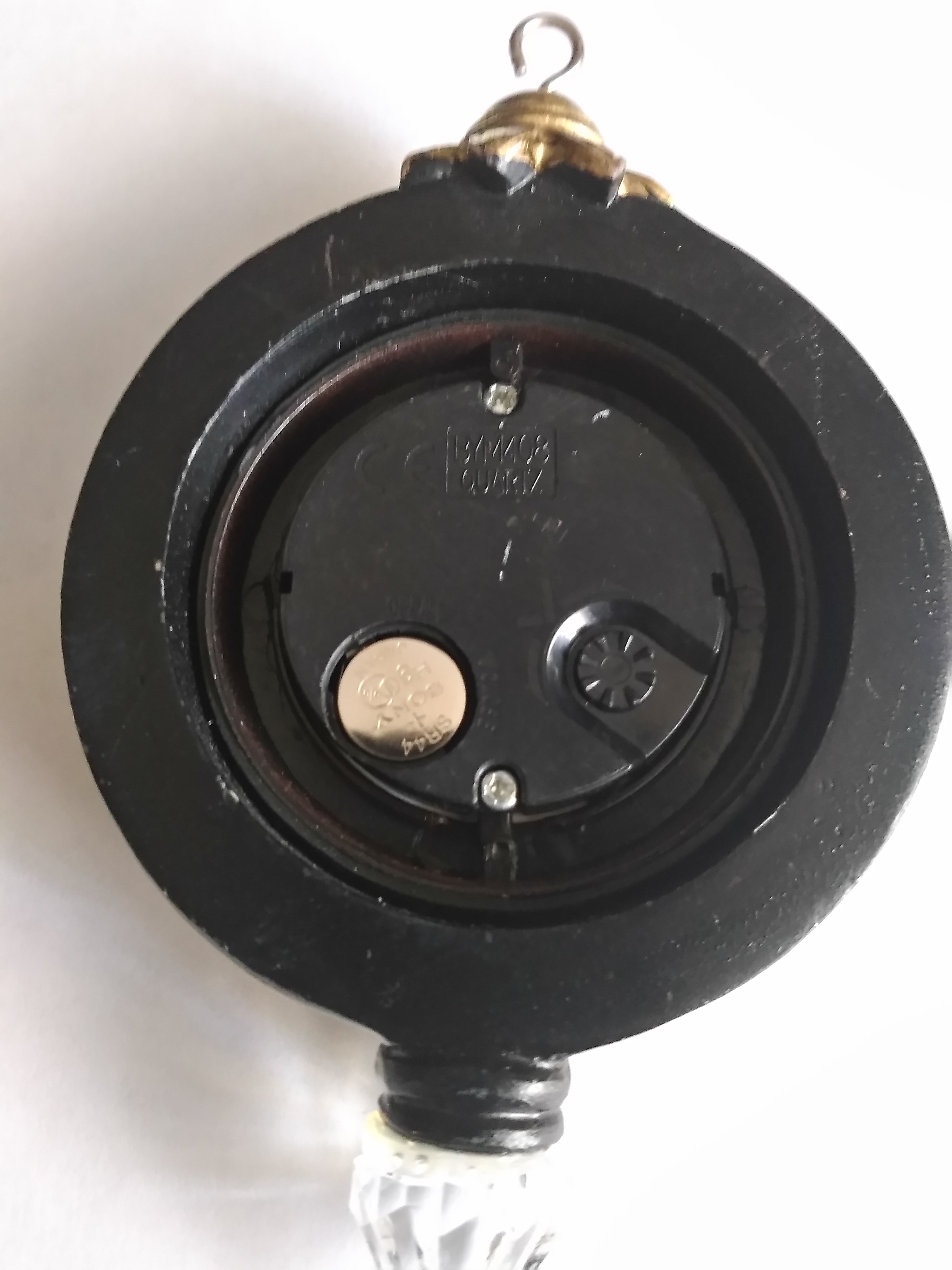 Santa Clock Battery Compartment Fun with Clocks