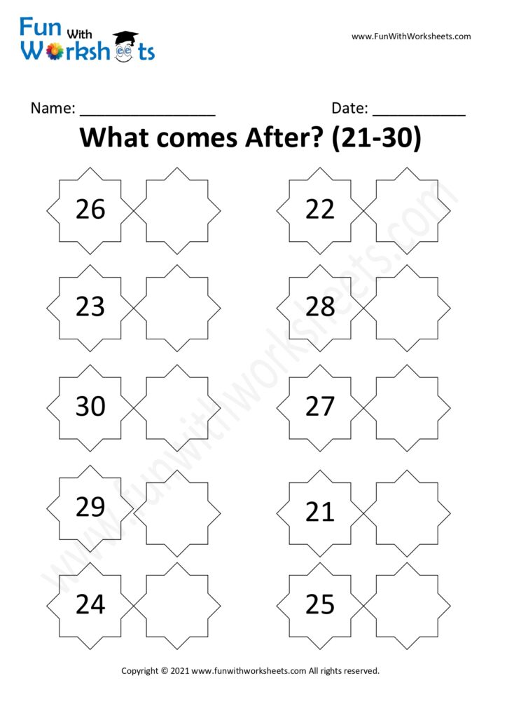Free Printable Worksheets kg after before 2150 Archives Page 4 of 4 FUN with Worksheets