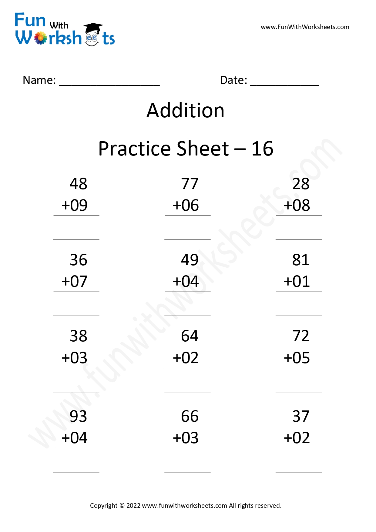 Free Printable Worksheets Class 3 Mathematics worksheets Archives