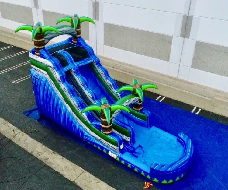 Deep Blue Paradise Fun Zone Party Rentals Beaumont CA