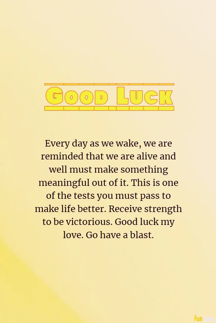 45 Good Luck Messages For Exams For Girlfriend FunZumo