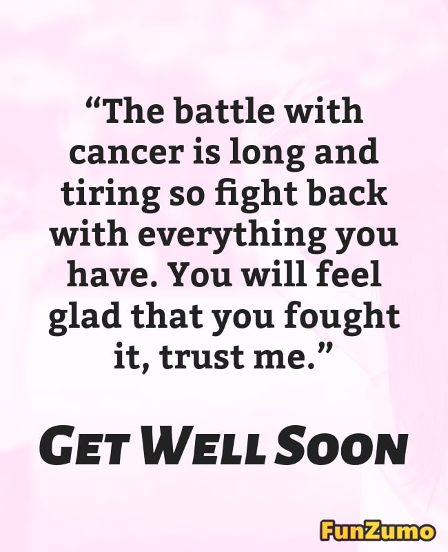 45 Inspirational Messages For Cancer Patients FunZumo