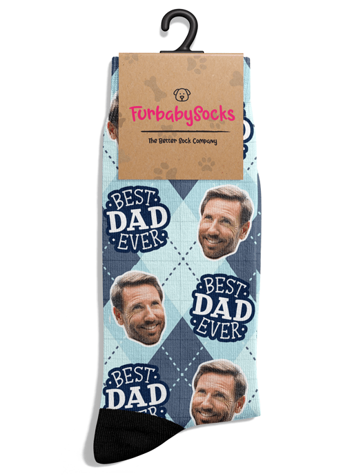 Custom Best Dad Ever Socks