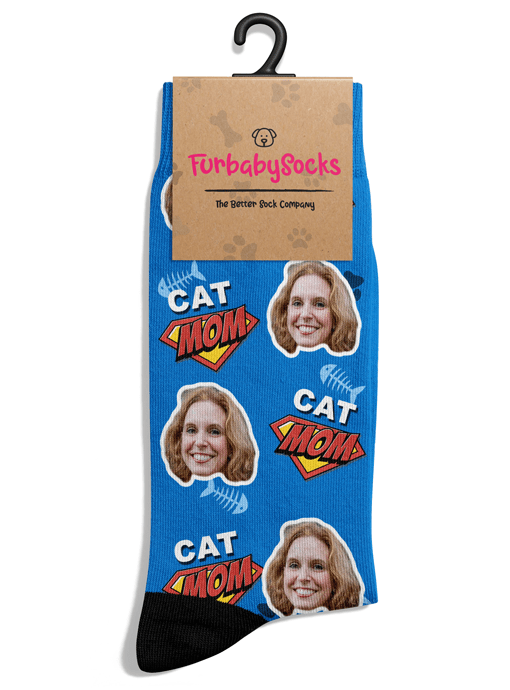 Custom Cat Mom Socks