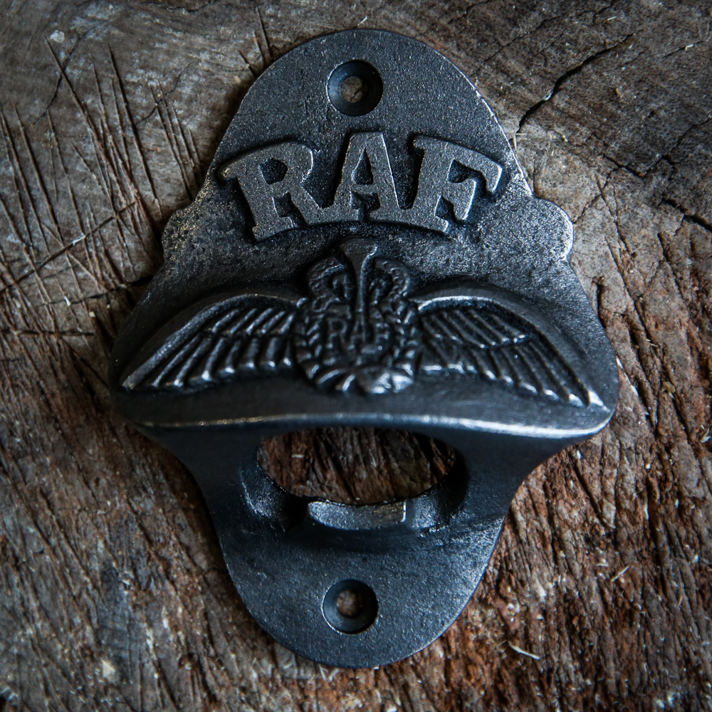 Cast Iron RAF Bottle Opener Furbellow & Co