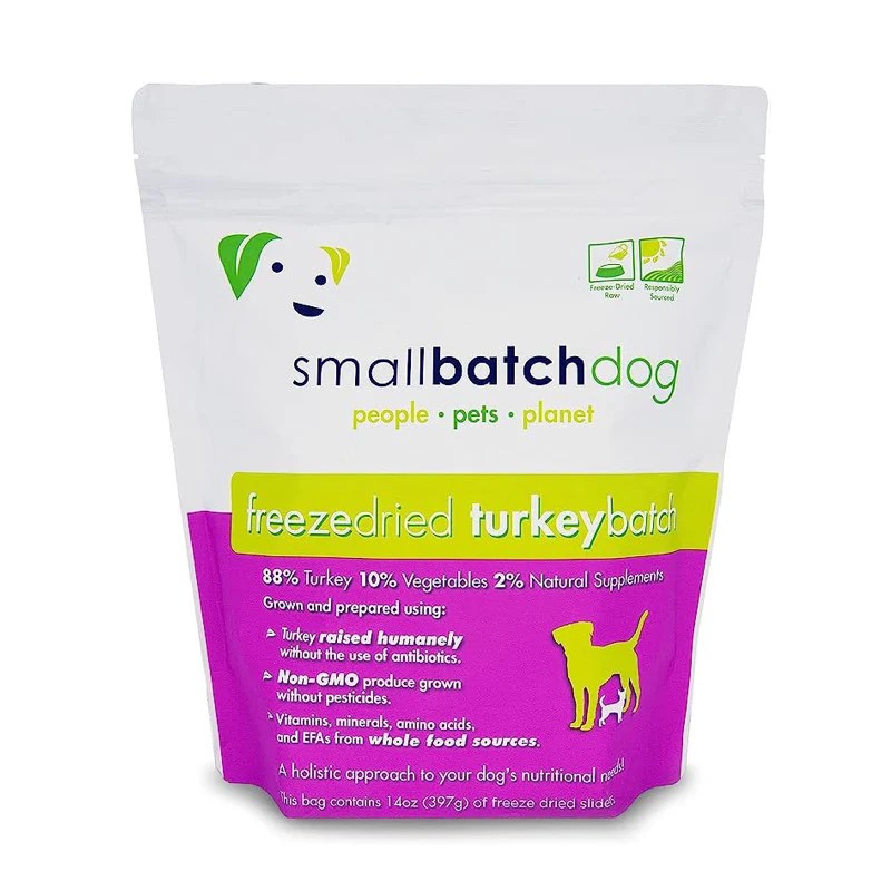 SmallBatch Turkey Sliders Freeze Dried Dog Food Furly's Pet Supply